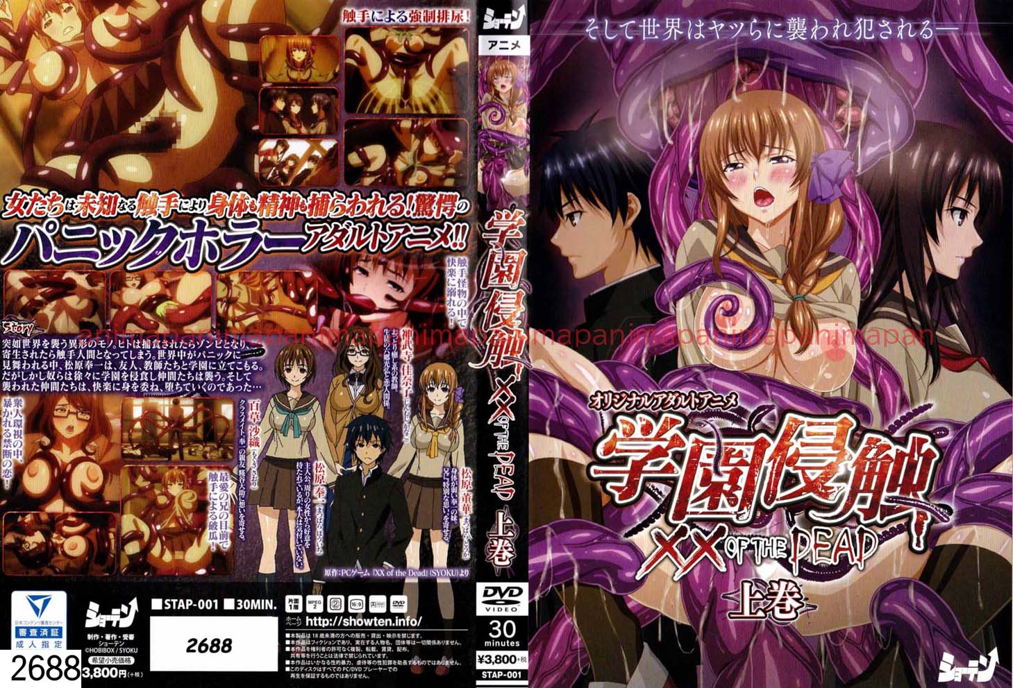 学園侵触 ×× of the Dead 上巻