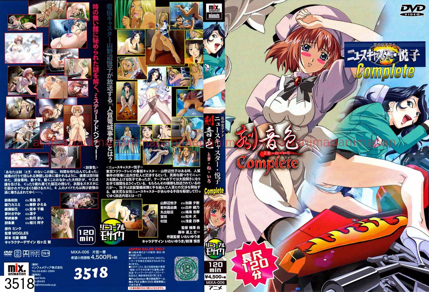 花の女子アナ ニュースキャスター悦子＆刻音色Complete120分